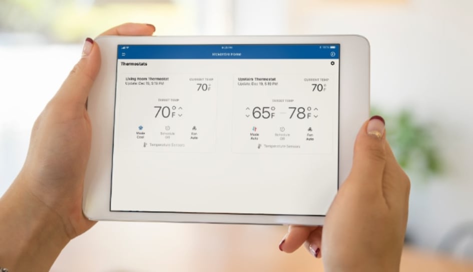 Thermostat control in Ithaca